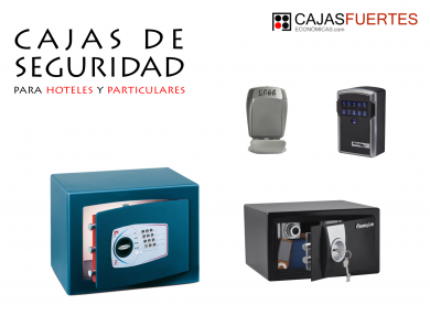 Cajas de Seguridad para hoteles y comercios Sentry Safe, Master Lock, Ferrimax